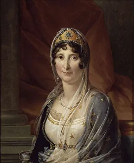 Portrait of Maria Letizia Ramolino Bonaparte (1750-1836), mother of Napoleon Bonaparte, ca 1804. Artist: Gerard, Francois Pascal Simon (1770-1837)