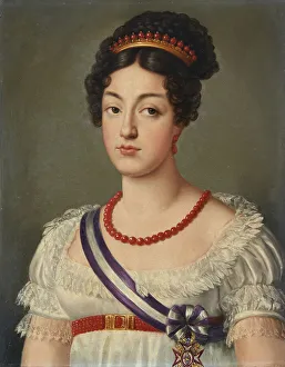 Portrait of Maria Luisa of Spain (1782-1824), Queen of Etruria, Duchess of Lucca, early 19th cen. Creator: Anonymous ()
