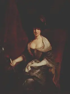 Half Length Prints: Portrait of Maria Susanna Dinglinger, 1721. Creator: Antoine Pesne
