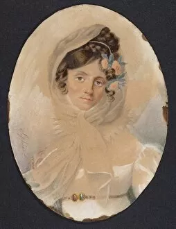 Biblioteka Narodowa Collection: Portrait of Maria Szymanowska (1789-1831), 1816