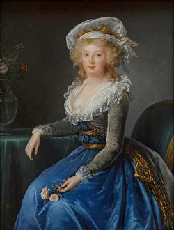 Chantilly Gallery: Portrait of Maria Theresa of Naples and Sicily (1772-1807), c. 1790