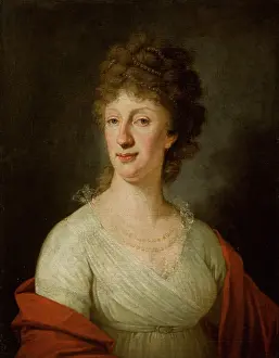 Jozef Prints: Portrait of Maria Theresa of Naples and Sicily
