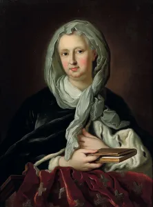 Portrait of Maria Vittoria of Savoy (1690-1766), Princess of Carignano. Creator: Van Loo, Carle (Charles Andre) (1705-1765)
