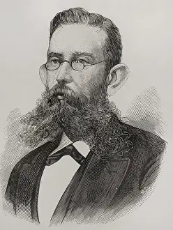 Mexican Prints: Portrait of Mariano Escobedo, (1826-1902)