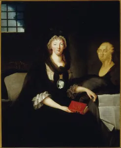 Portrait of Marie-Antoinette at the temple, c1793. Creator: Anne Flore Millet