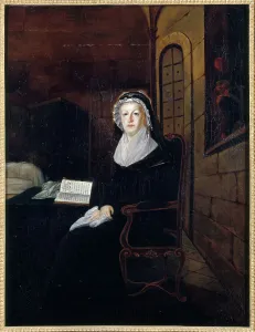 Death Penalty Prints: Portrait of Marie-Antoinette at the temple, c1815. Creator: Unknown