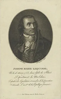 Portrait of Marie Joseph Lequinio (1755-1814), 1795-1799. Creator: Bonneville, Francois