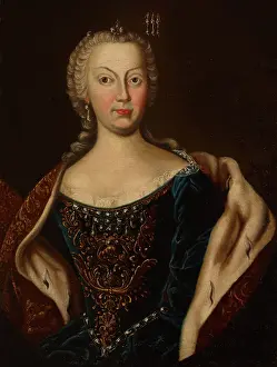 Length Prints: Portrait of Marie Leszczynska (1703-1768)