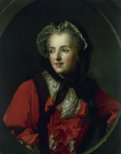 Nattier Jean Marc Prints: Portrait de Marie Leszczynska, reine de France. Creator: Jean-Marc Nattier