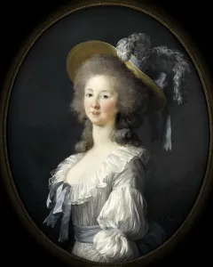 Portrait of Marie Louise of Savoy (1749-1792), Princess of Lamballe. Artist: Vigee-Lebrun, Marie Louise Elisabeth (1755-1842)