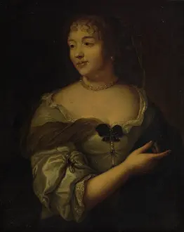 Neckline Prints: Portrait of Marie de Rabutin-Chantal