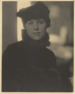 Friend Prints: Portrait of Marie Rapp, 1916. Creator: Alfred Stieglitz