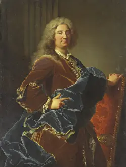 Rigaud Prints: Portrait of the Marquis Jean-Octave de Villars