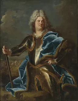 Rigaud Gallery: Portrait of Marshal General Claude-Louis-Hector de Villars (1653-1734)
