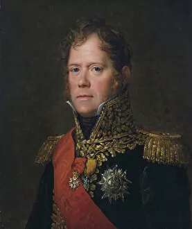 Portrait of Marshal Michel Ney (1769-1815), ca 1805. Artist: Gerard, Francois Pascal Simon (1770-1837)