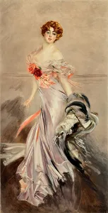 Boldini Prints: Portrait of Marthe Régnier (1880-1967), 1907. Creator: Boldini, Giovanni (1842-1931)