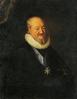 Class Prints: Portrait of Martin Ruze, (copy), 17th century. Creator: Unknown