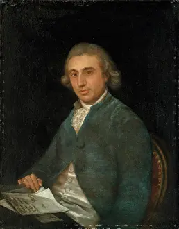 Portrait of Martin Zapater (1746-1803), 1790. Creator: Goya, Francisco, de (1746-1828)