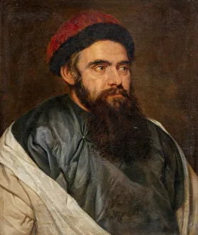 Martini Collection: Portrait of Martino Martini (1614-1661), Jesuit missionary and cartographer in China, 1654