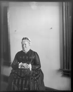 Portrait of Mary Helen Churchill Baird, 1880s. Creator: United States National Museum