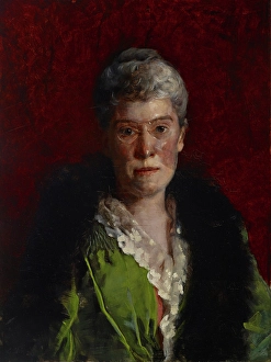 Beaux Cecilia Prints: Portrait of Mary Knox Buzby Addicks Warner, date unknown. Creator: Cecilia Beaux