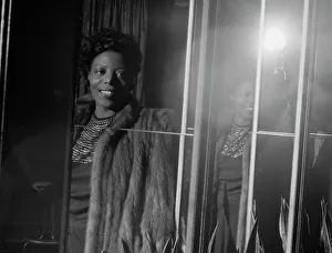 Bill Gottlieb Prints: Portrait of Mary Lou Williams, 1938. Creator: William Paul Gottlieb