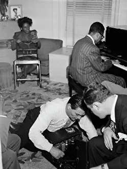 Fixing Prints: Portrait of Mary Lou Williams, Dizzy Gillespie