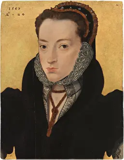 Stewart Prints: Portrait of Mary, Queen of Scots (1542-1587)