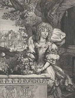 Romeyn De Prints: Portrait of Mary Stuart. n. d. n. d Creator: Romeyn de Hooghe