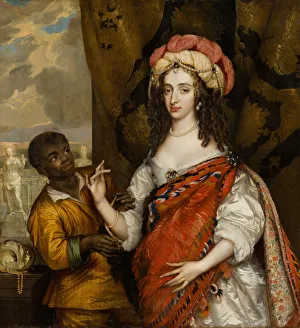 Portrait of Mary Stuart, Princess of Orange (1631-1660), ca 1664