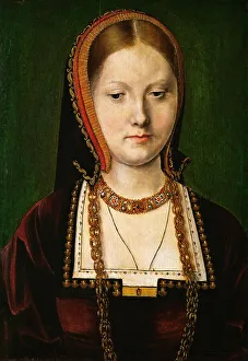 Sittow Prints: Portrait of Mary Tudor (1496-1533)