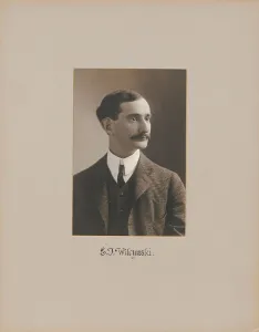 Portrait of the Mathematician Ernest Julius Wilczynski (1876-1932), 1900. Creator: Anonymous