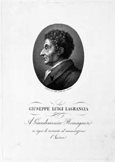 Portrait of the mathematician Joseph-Louis Lagrange (1736-1813)