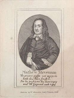 Stevenson Gallery: Portrait of Mathew Stevenson, late 18th-early 19th century. Creator: Unknown