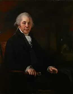 Sir William Collection: Portrait of Matthew Boulton, Holding a Mineral Sample. Creator: Sir William Beechey