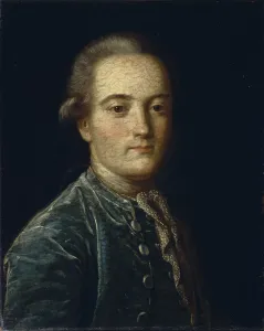Portrait of Matvei Grigoryevich Spiridov (1751-1829), 1776. Found in the collection of the State Tretyakov Gallery, Moscow Images Dated 14th June 2013: Portrait of Matvei Grigoryevich Spiridov (1751-1829), 1776. Artist: Shibanov, Mikhail (?-after 1789)