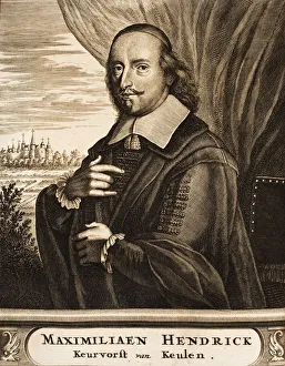 Portrait of Maximilian Henry of Bavaria (1621-1688), Archbishop of Cologne, 1675 Portrait of Maximilian Henry of Bavaria (1621-1688), Archbishop of Cologne, 1675