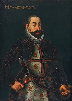 Armor Prints: Portrait of Maximilian III, Archduke of Austria (1558-1618)