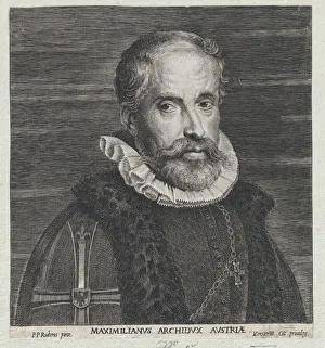 Portrait of Maximilian III, Archduke of Austria, ca. 1650. Creator: Lucas Vorsterman