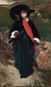1st Baron Leighton 1830 1896 Prints: Portrait of May Sartoris. Artist: Leighton, Frederic, 1st Baron Leighton (1830-1896)