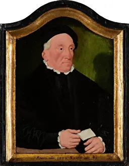 Correspondence Prints: Portrait of Mayor Nakademus, 1559. Creator: Bartholomaeus Bruyn the Elder