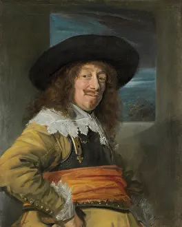 Hals Prints: Portrait of a Member of the Haarlem Civic Guard, 1636. Creator: Frans Hals