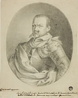 Stumping Prints: Portrait of Member of Medici Family, 18th century. Creator: Unknown