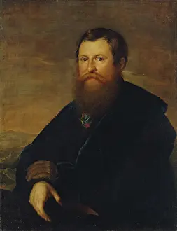 Merchant Prints: Portrait of the Merchant Alexander Sapozhnikov, 1826. Creator: Vasily Tropinin