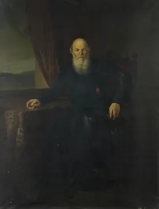 Merchant Prints: Portrait of the Merchant F.G. Gromov, 1862. Creator: Matvey Varuhin