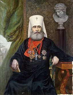 Images Dated 25th February 2011: Portrait of Metropolitan Antonius of Saint Petersburg, (1846-1912), 1911