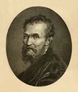 Architect Prints: Portrait of Michael Angelo Buonarotti, 1881. Creator: Unknown