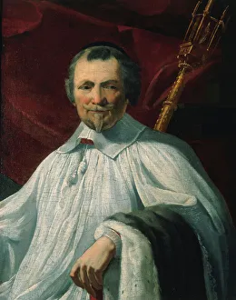 Vestments Prints: Portrait de Michel de Le Masle (1587-1662)