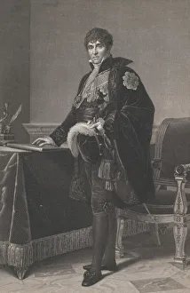 Francois Gerard Prints: Portrait of Michel Louis Etienne, Comte Regnault de Saint-Jean d Angely, 1812