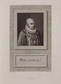 1800s Gallery: Portrait of Michel de Montaigne (1533-1592), 1800s